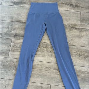 Lululemon blue 28 inch align pants.